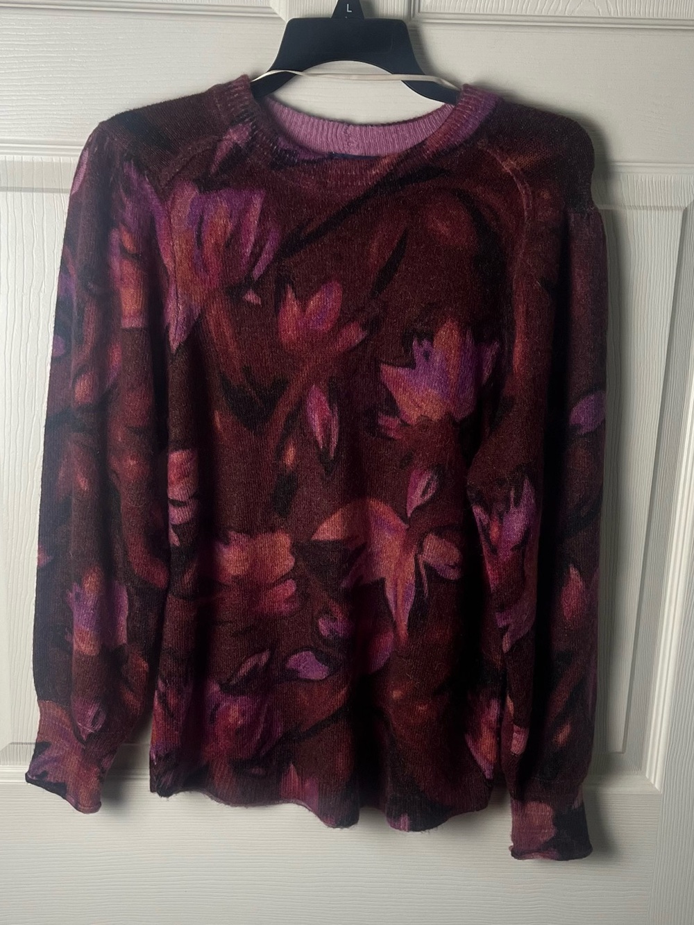 Democracy Floral Crewneck Sweater